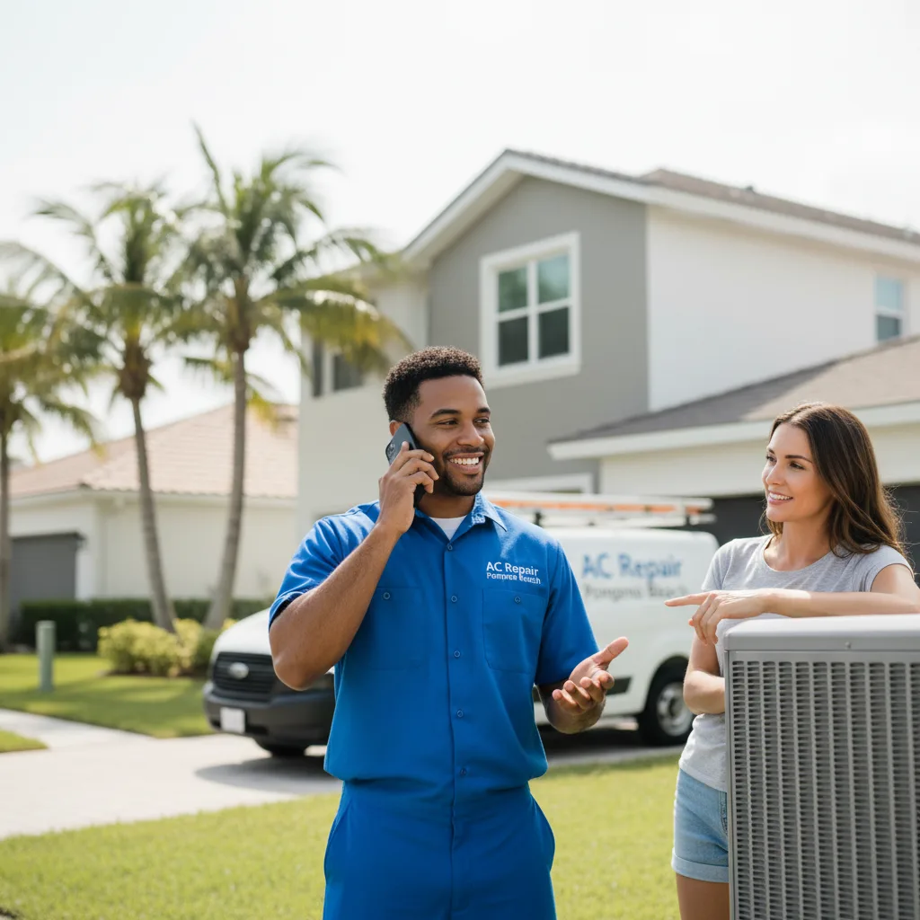 AC Repair Pompano Beach customer support in Southfield